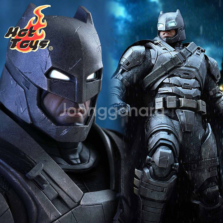 핫토이 BVS 아머드 배트맨 12인치 피규어--0