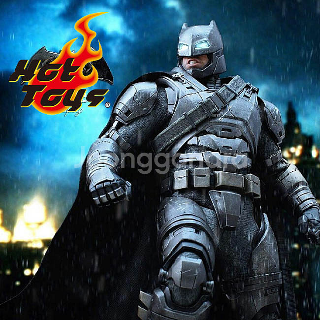 핫토이 BVS 아머드 배트맨 12인치 피규어--2