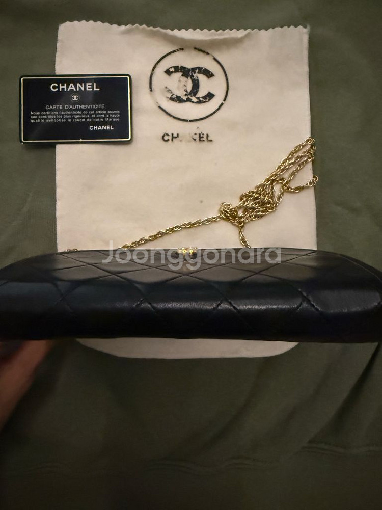 샤넬 빈티지 체인미니백--3
