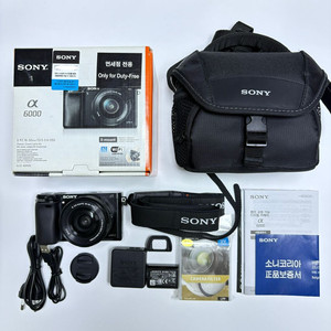 소니 A6000 번들렌즈(16-50) A급