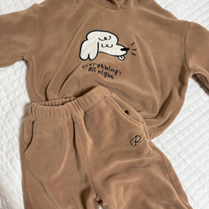 유아 후드 상하세트