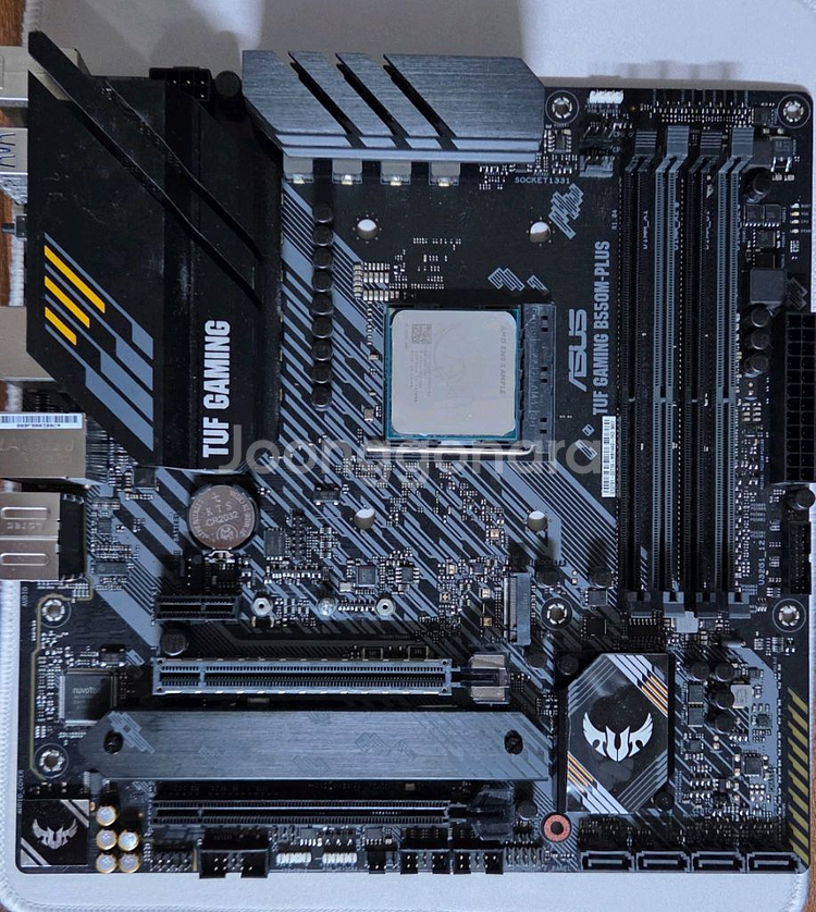 asus tuf b550m + 5600g es--0