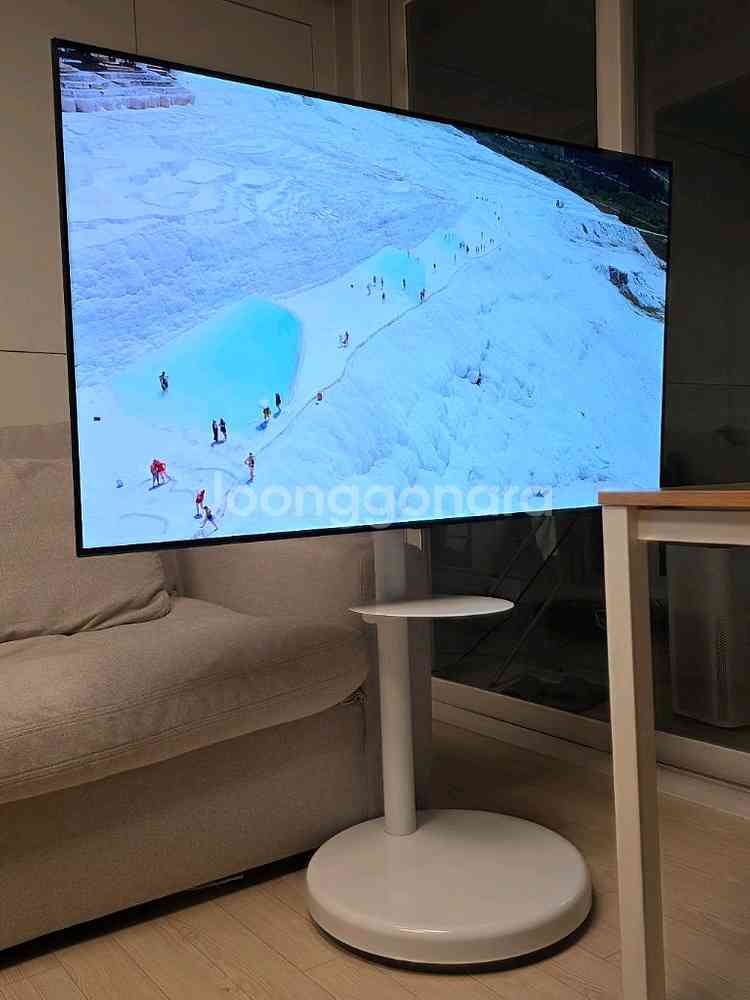 LG 55인치 OLED TV + 삼탠바이미 거치대--2