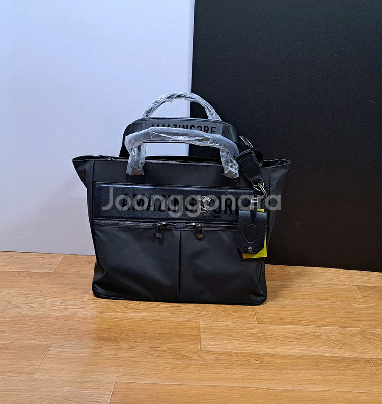 AMAZING 남.여공용 엣지드 슬릿 보스톤백--0