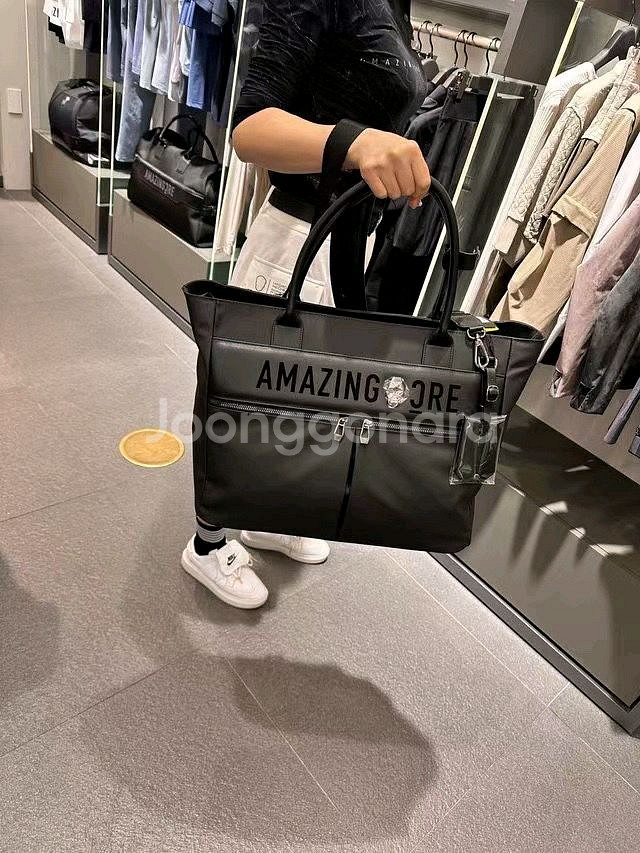 AMAZING 남.여공용 엣지드 슬릿 보스톤백--1