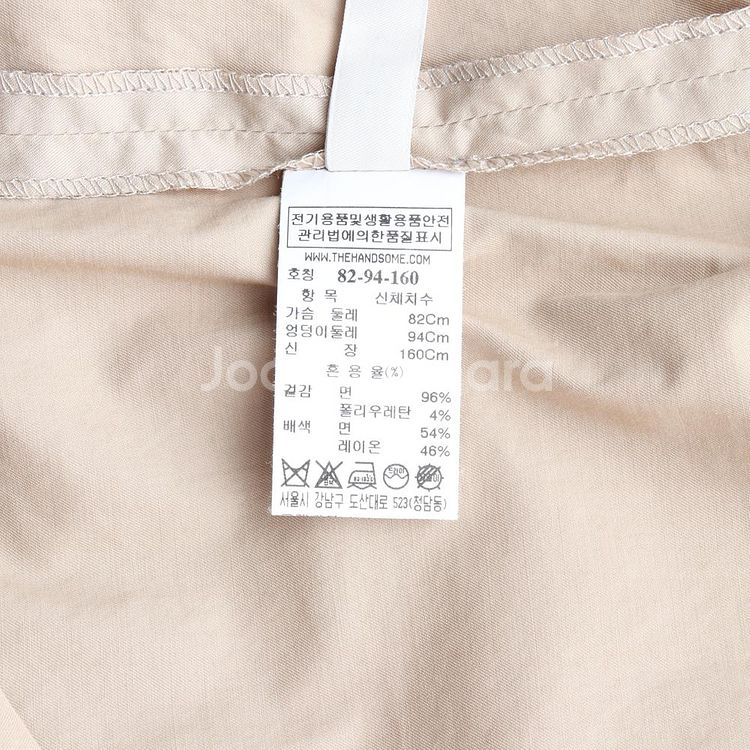 [S]시스템 그레이 베이지 배색 반팔 롱 원피스 드레스--6