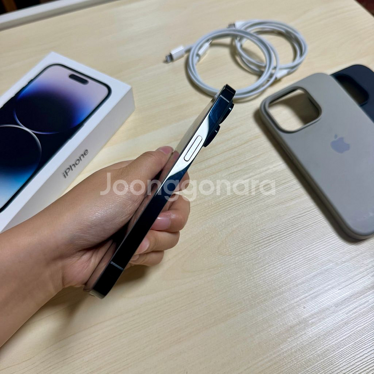 아이폰 14프로 블랙 128GB(배터리 100%) 리퍼--2