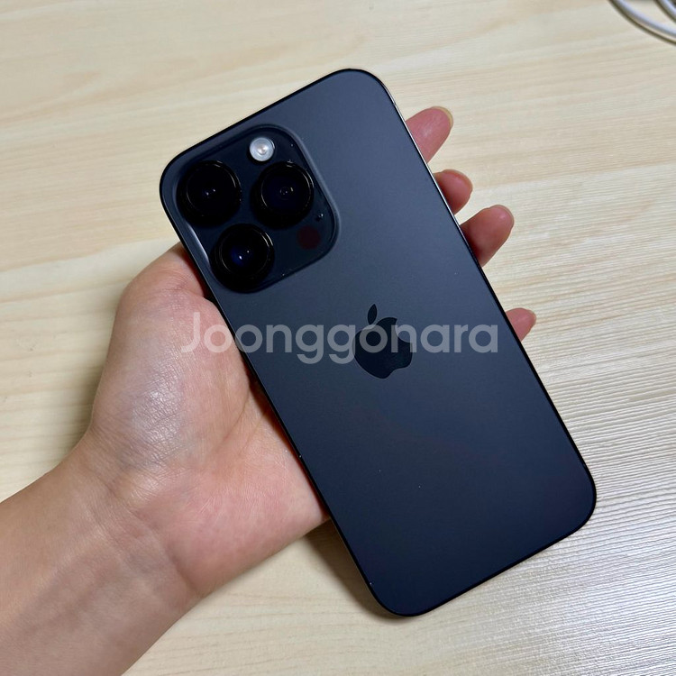 아이폰 14프로 블랙 128GB(배터리 100%) 리퍼--5