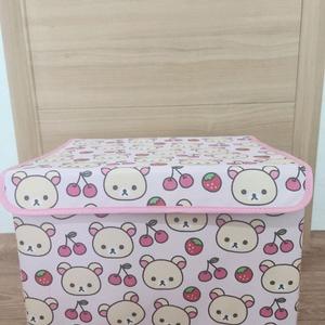 코리락쿠마 장난감 정리함 보관함 상자 cu한정 상품