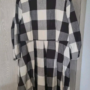 씨클라인 CHICLINE 체크 롱 원피스55ㅡ66