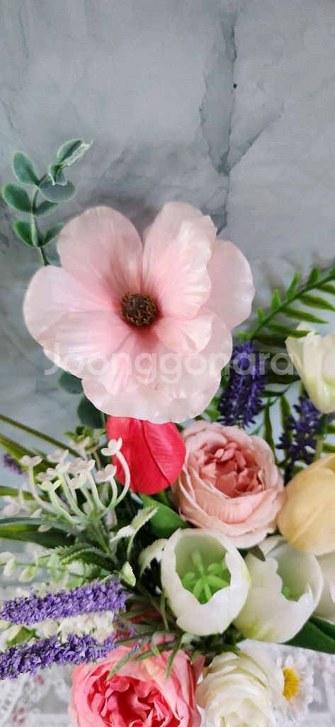 새상품)고급실크조화 웨딩부케 인테리어소품--3