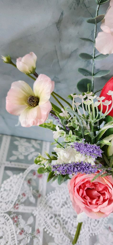 새상품)고급실크조화 웨딩부케 인테리어소품--6