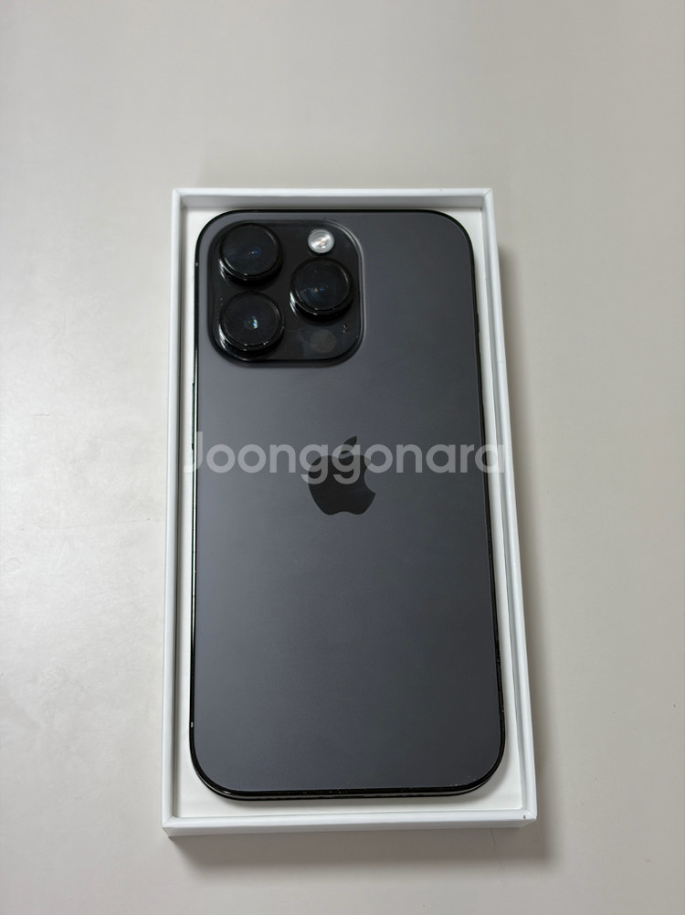 아이폰 14프로 256gb 스페이스블랙--1