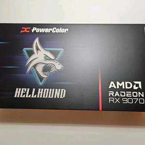 PowerColor RX 9070xt 헬하운드 미개봉