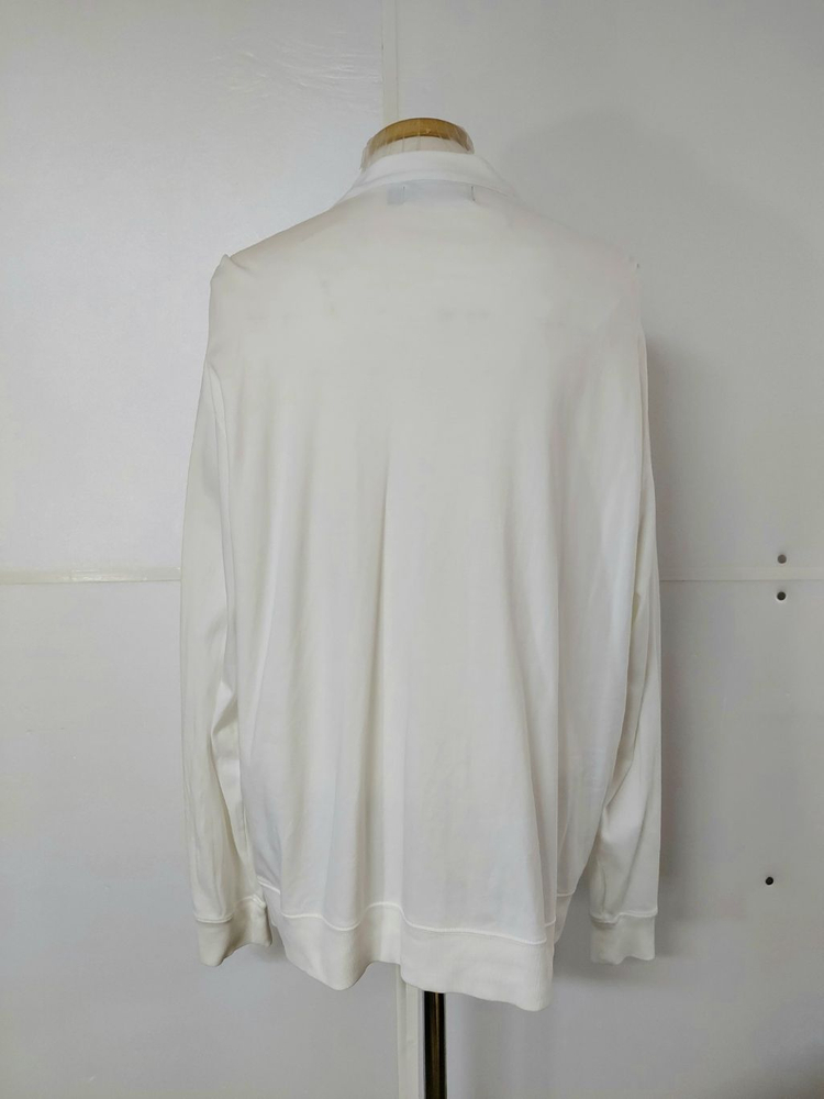 105~)폴로 랄프로렌 화이트 코튼 가디건--2