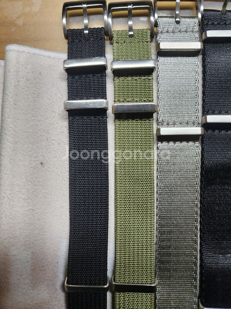 18,19,20mm 시계 나토,러버스트랩--1