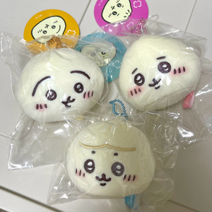 치이카와 하치와레 우사기 중화반점 만두 키링 인형