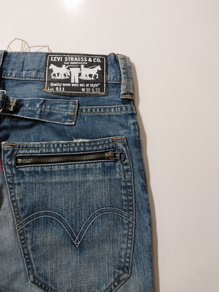 30)리바이스 511 슬림 워싱 스판 135주년기념--2