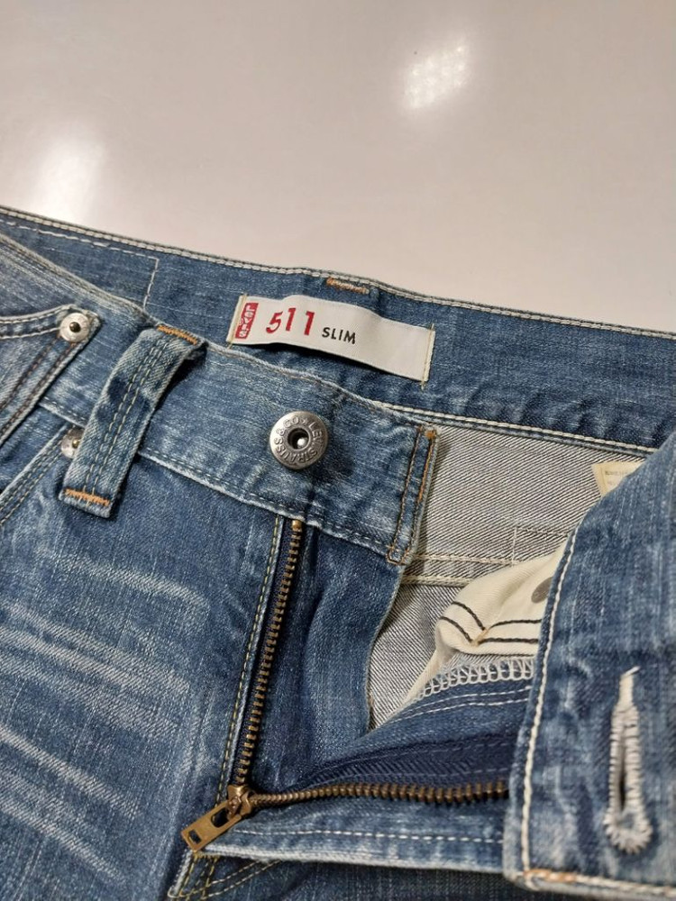 30)리바이스 511 슬림 워싱 스판 135주년기념--4