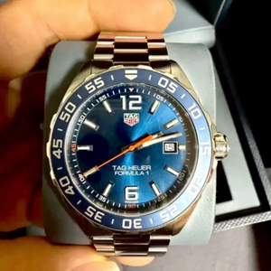 태그호이어 포뮬러 1 데이트 43mm 청판 풀박스 정품