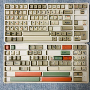 소울캣 올드스쿨 909 pbt 키캡