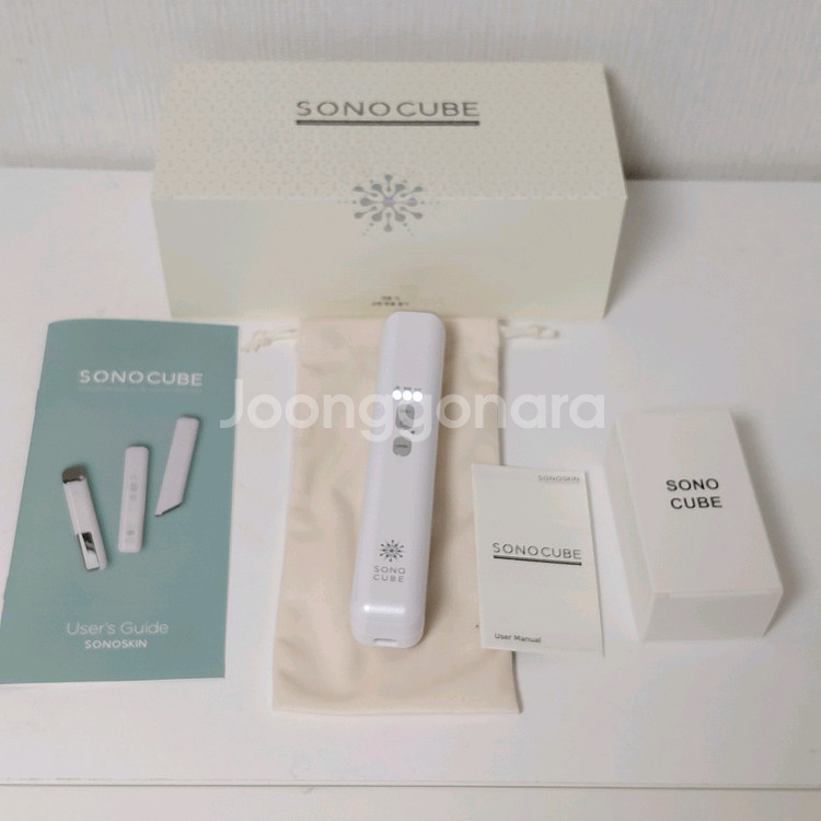 소노큐브 초음파 갈바닉 피부관리기--1