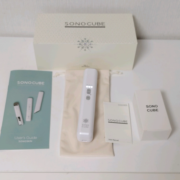미개봉새상품소노큐브 초음파 갈바닉 피부관리기 이미지