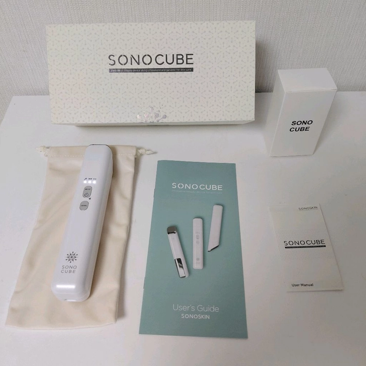 미개봉새상품소노큐브 초음파 갈바닉 피부관리기 이미지