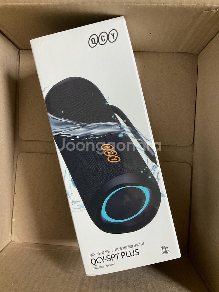 QCY SP7 PLUS 휴대용 블루투스 스피커 (미사용--0
