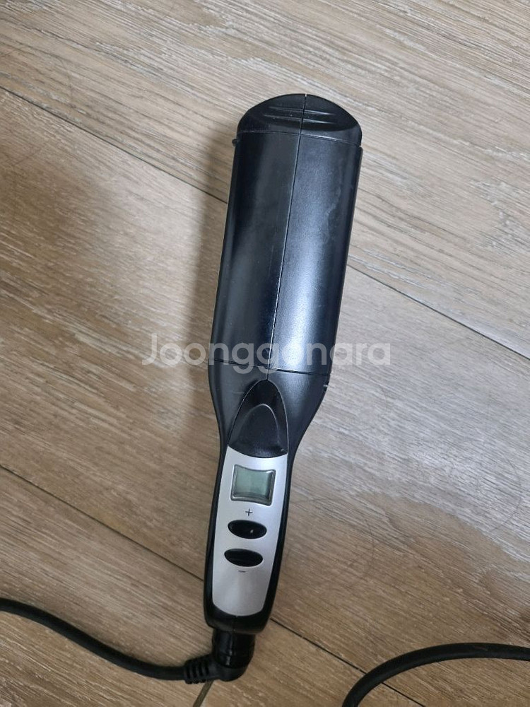블랙 고데기 디지털 온도조절--0