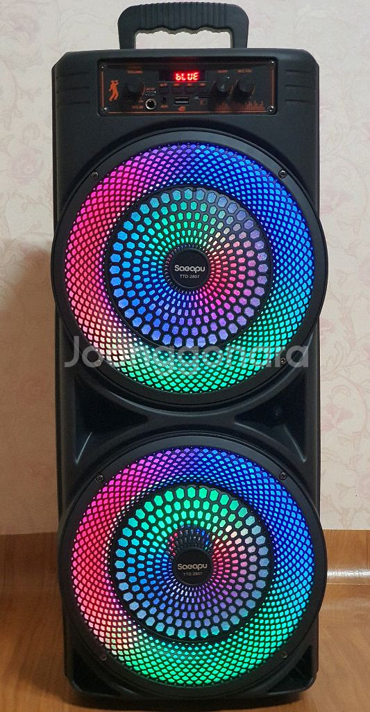 대형 블루투스 노래방 라디오 스피커 새제품 판매합니다,--1