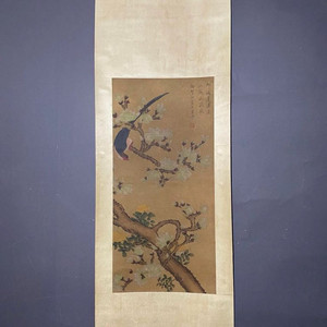 [골동품/고화] 송대 휘종 조길의 화조도 그림