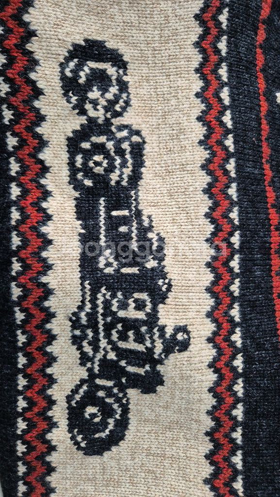 RRL 더블알엘 카 모티브 울지퍼 카디건 M--5