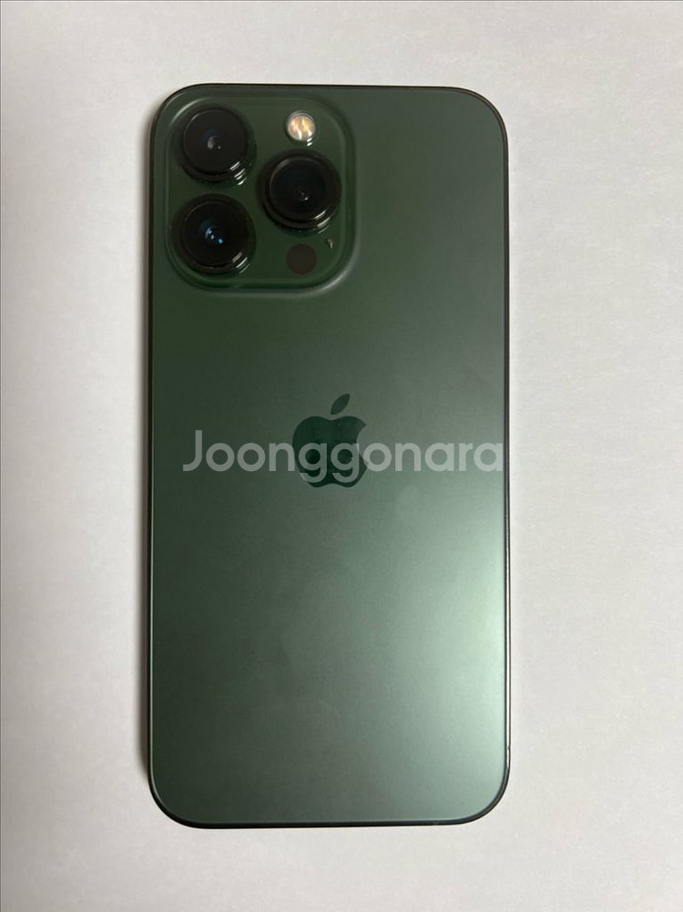 아이폰 13 프로 128gb 알파인 그린 s급--4