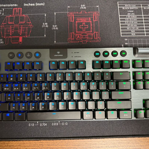 로지텍 G913 TKL 리니어 무선 기계식 키보드