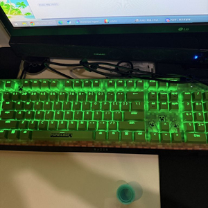 레이저 마인크래프트 에디션 키보드 blackwidow