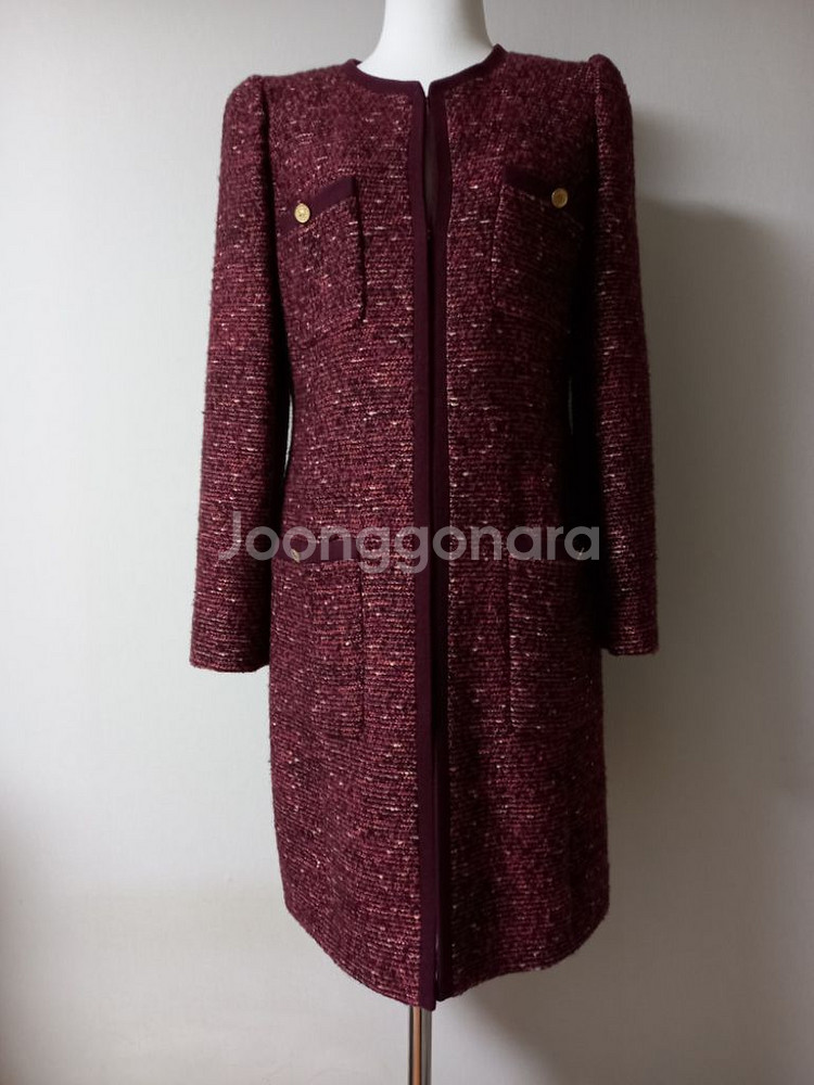 모조에스핀 트위드 자켓--0