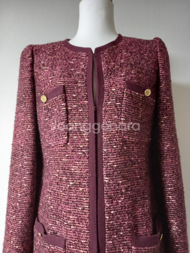 모조에스핀 트위드 자켓--3