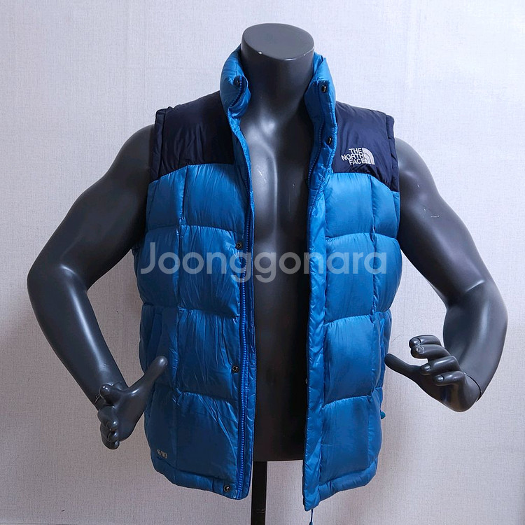 노스페이스 패딩조끼--0