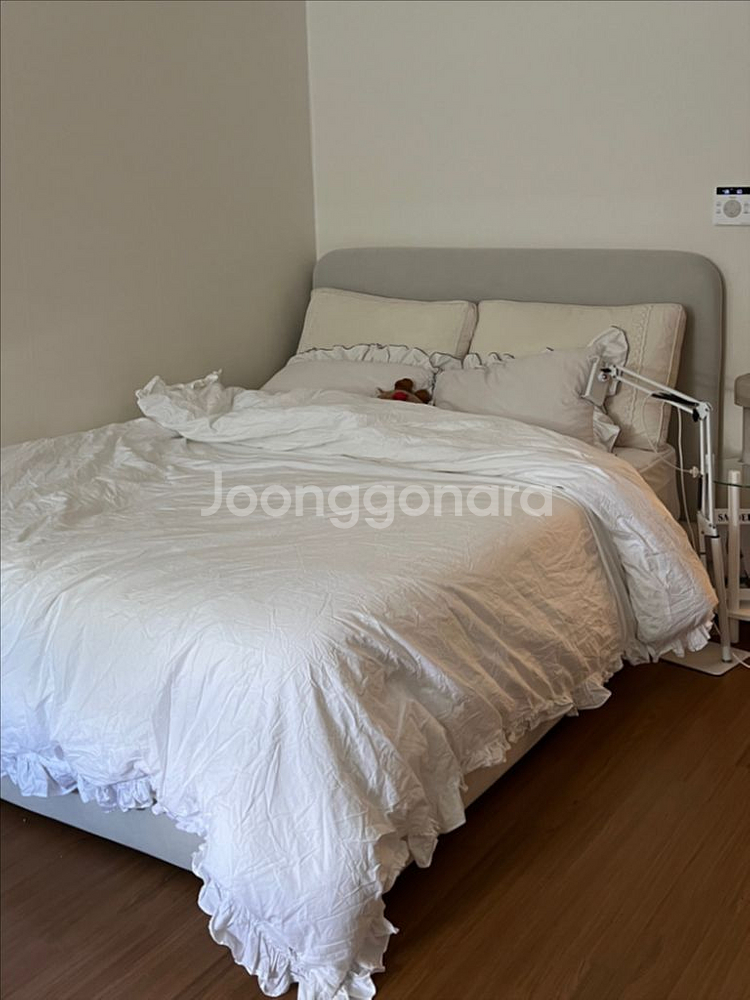 스칸디아 데니아 호텔 기능성 패브릭 침대 프레임 Q--1