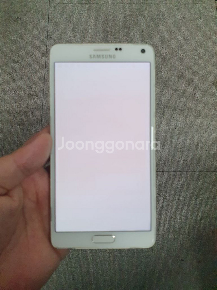 갤럭시노트4 32기가 화이트--1