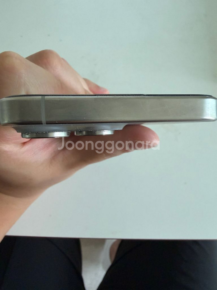 아이폰15프로맥스 256g 네추럴 티타늄--5