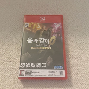 용과같이 제로 닌텐도스위치2(미개봉)