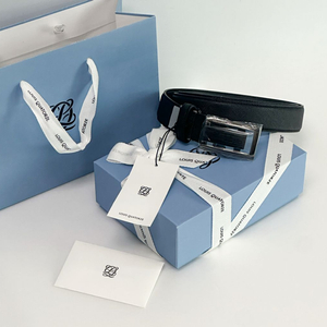 루이가또즈 소가죽 자동벨트