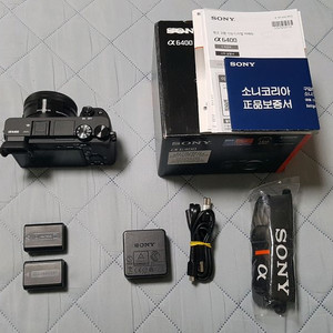 소니 미러리스 카메라 a6400