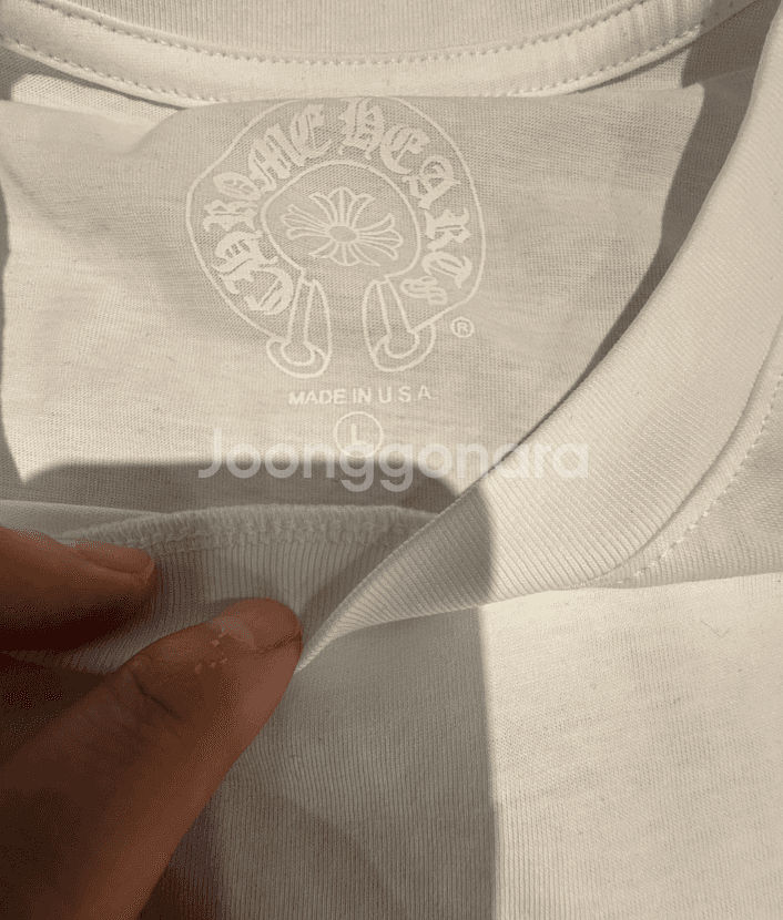 [크롬/하츠] 새상품 / 남성반팔 / 약 105--2