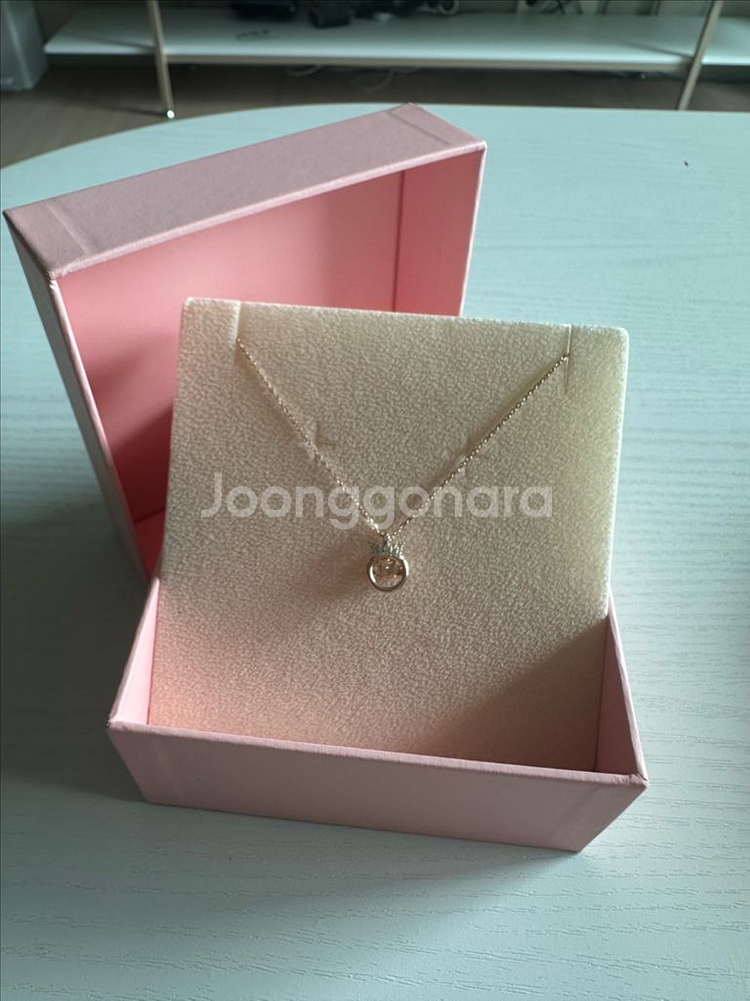 제이에스티나 미오엘로 목걸이 실버 새제품--0