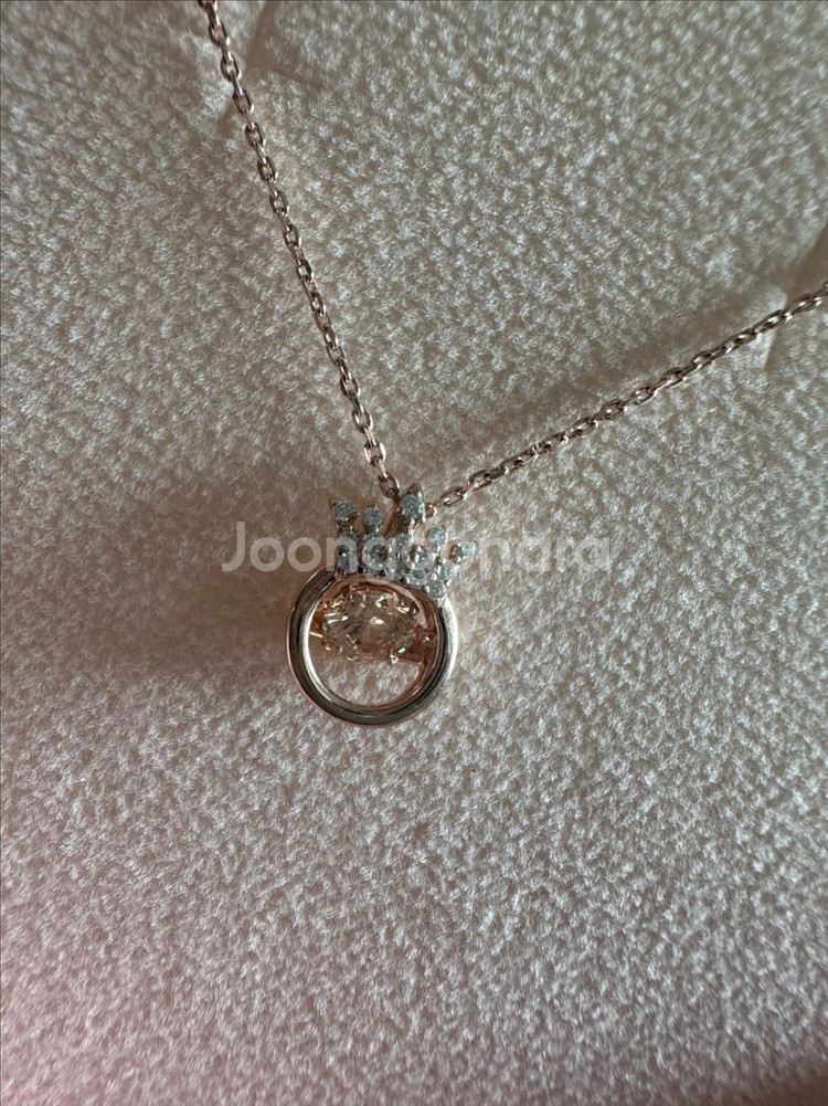 제이에스티나 미오엘로 목걸이 실버 새제품--1