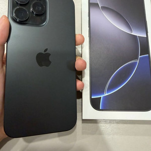 아이폰 16 프로맥스 256GB 블랙 애플케어