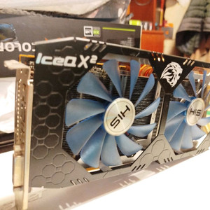 HIS RX 580 4GB GDDR5 그래픽 카드 전주
